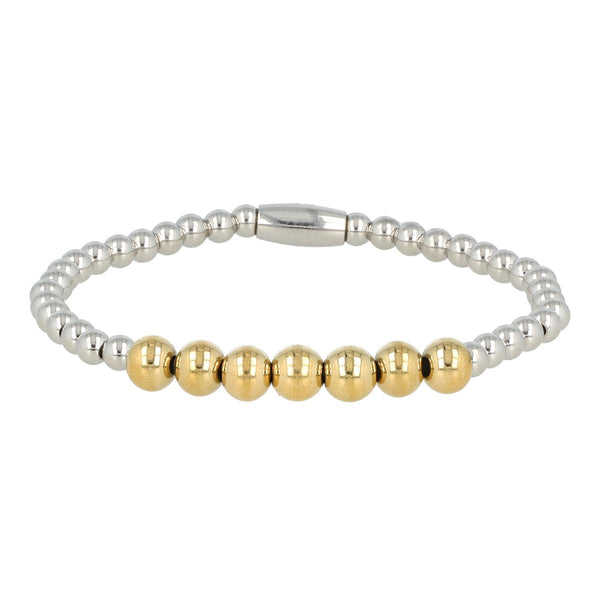 Bicolor armband van stainless steel - My Bendel - My Bendel Bicolor armband van stainless steel - My Bendel - My Bendel