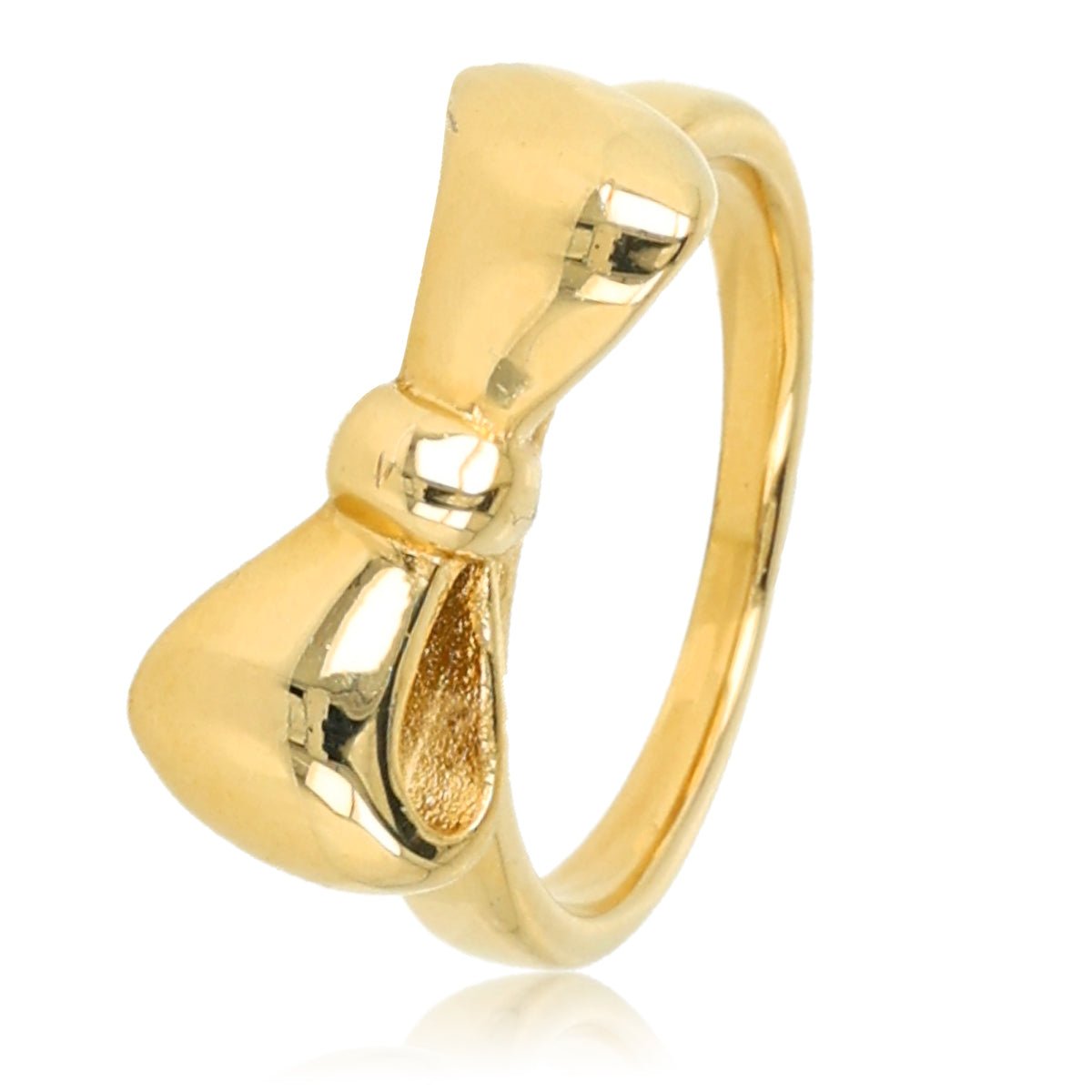 Gouden ring met strik - My Bendel - My Bendel Gouden ring met strik - My Bendel - My Bendel