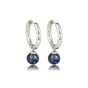 Sodalite Zilveren Oorringen: Elegantie in Blauw Sodalite Zilveren Oorringen: Elegantie in Blauw