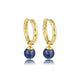Sodalite Gouden Oorringen: Elegantie in Blauw Sodalite Gouden Oorringen: Elegantie in Blauw