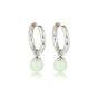 Amazonite Zilveren Oorringen: Natuurlijke Elegantie Amazonite Zilveren Oorringen: Natuurlijke Elegantie