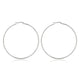 Elegante Zilveren Hoepeloorring 60mm Elegante Zilveren Hoepeloorring 60mm