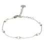 Zilveren armband met keramieken kralen - sieraden - My Bendel Zilveren armband met keramieken kralen - sieraden - My Bendel