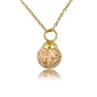 Gouden ketting met ronde Picture Jasper edelsteen Gouden ketting met ronde Picture Jasper edelsteen
