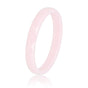 Keramieken ring roze 3mm - facet geslepen - hypoallergeen - My Bendel Keramieken ring roze 3mm - facet geslepen - hypoallergeen - My Bendel