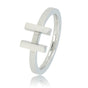 Unieke ring zilver - Damesring Stainless steel hypoallergeen - My Bendel Unieke ring zilver - Damesring Stainless steel hypoallergeen - My Bendel