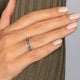 Zilveren ring met hartjespatroon - 3,5 mm Stainless steel - My Bendel Zilveren ring met hartjespatroon - 3,5 mm Stainless steel - My Bendel