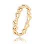 Rosegouden ring - open hartjes patroon - 3,5 mm breed - My Bendel Rosegouden ring - open hartjes patroon - 3,5 mm breed - My Bendel