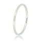 Fijne zilveren stapelring 1mm - hypoallergeen Stainless steel - My Bendel Fijne zilveren stapelring 1mm - hypoallergeen Stainless steel - My Bendel
