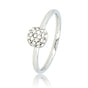 Zilveren ring met zirkonia - Minimalistisch Stainless steel design Zilveren ring met zirkonia - Minimalistisch Stainless steel design