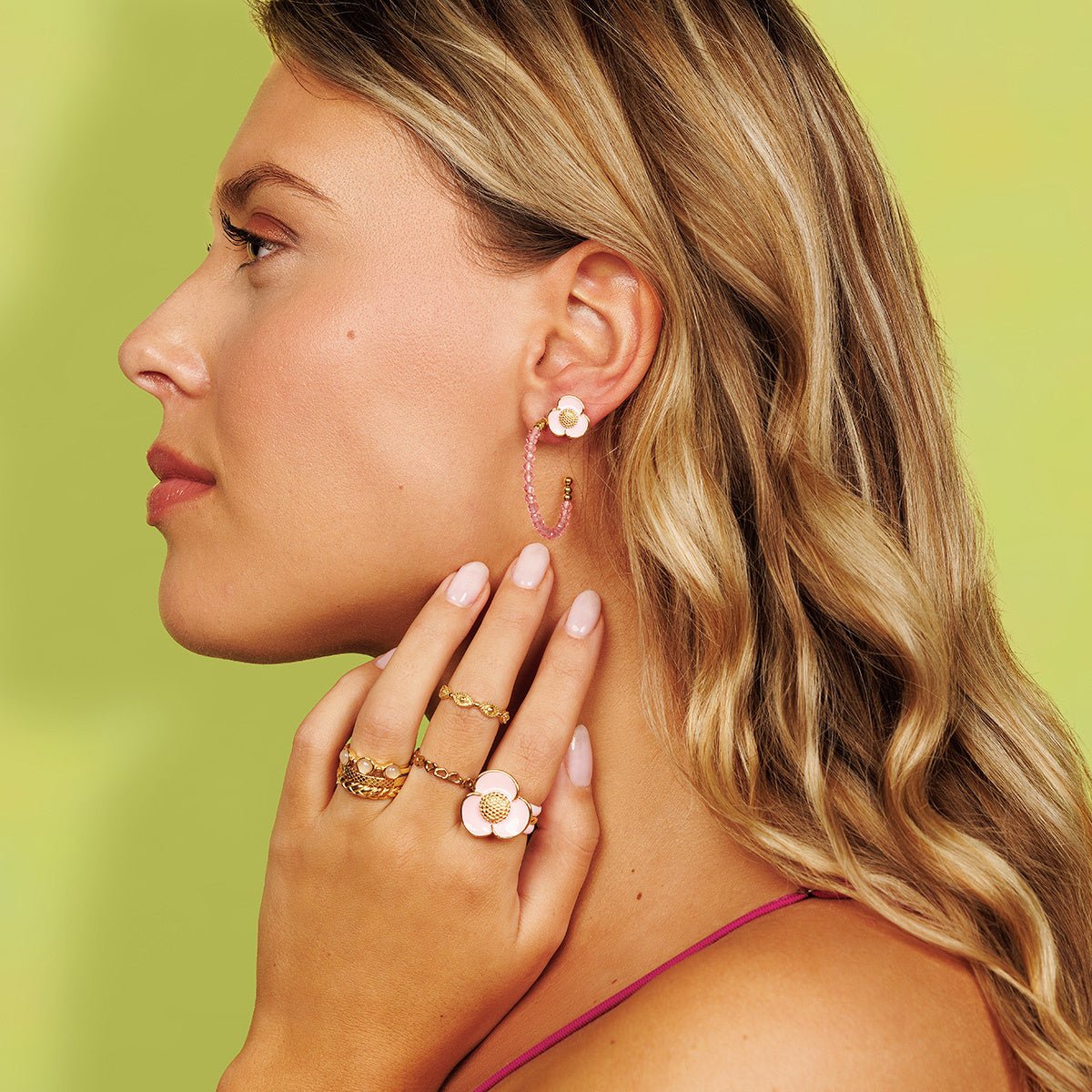 Gouden ring met oog - Bescherming en balans - My Bendel Gouden ring met oog - Bescherming en balans - My Bendel