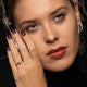 Zilveren ring met zirkonia - Minimalistisch Stainless steel design Zilveren ring met zirkonia - Minimalistisch Stainless steel design