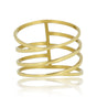 Goudkleurige wrap ring - Statement ring Goudkleurige wrap ring - Statement ring