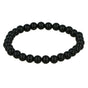 Elastische Black Agate Armband 6mm Edelstenen Elastische Black Agate Armband 6mm Edelstenen