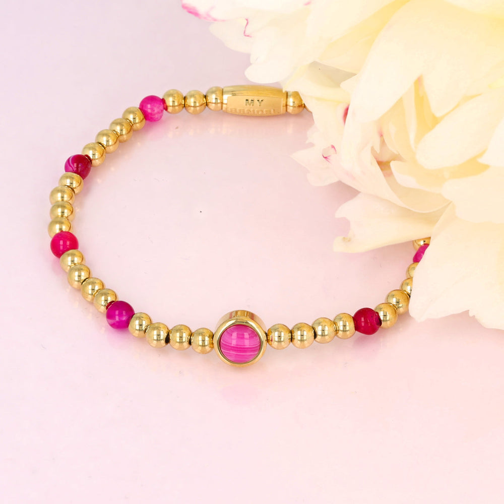Elastische kralen armbanden