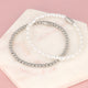 Armband-Sets Silber mit weißen Perlen