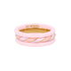 Ringset rosa Epoxidharz