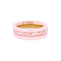 Ringset rosa Epoxidharz