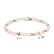 Rose Quartz Bracelet - Luxe stainless steel Design