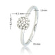 Zilveren ring met zirkonia - Minimalistisch Stainless steel design