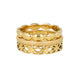 Ring-Set Bloem – Set goldener Ringe