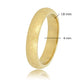 Gouden stardust aanschuifring - 4 mm breed - Sprankelend design
