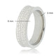 Brede zilveren ring - Uniek ontwerp - Tijdloze elegantie