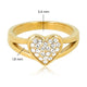 Harten Ring met Zirkonia Stenen
