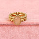 Ringenset Rose Quartz