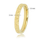 Gouden ring met sterretjes - Tijdloze charme en elegantie