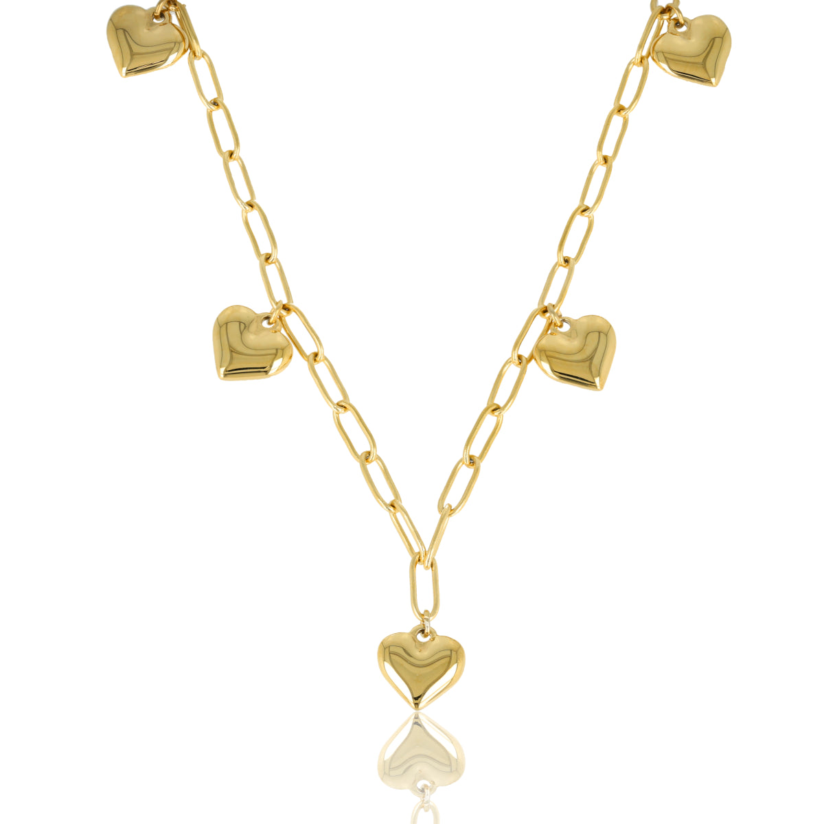 Gliederkette mit Herzchen