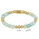 Goldener Amazonit Armband Elastisch - Beruhigendes Accessoire