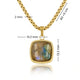 Labradorite ketting - unieke glans