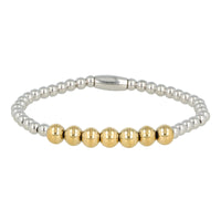 Bicolor armband  van stainless steel - My Bendel