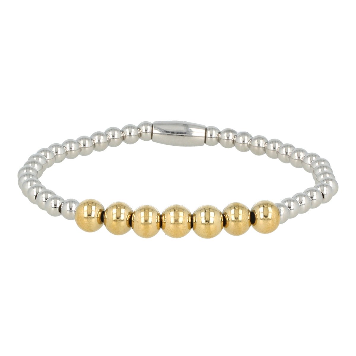 Bicolor armband van stainless steel - My Bendel - My Bendel