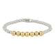 Bicolor armband  van stainless steel - My Bendel