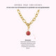 Ketting met Rhodonite - Geboortesteen Juli