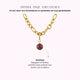 Ketting met Amethyst - Geboortesteen Februari