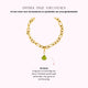 Armband met Peridot - Geboortesteen Augustus