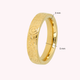 Gouden ring met bloemenmotief - Romantisch en stijlvol