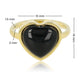 Heart Ring • Onyx