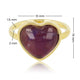 Heart Ring • Amethyst