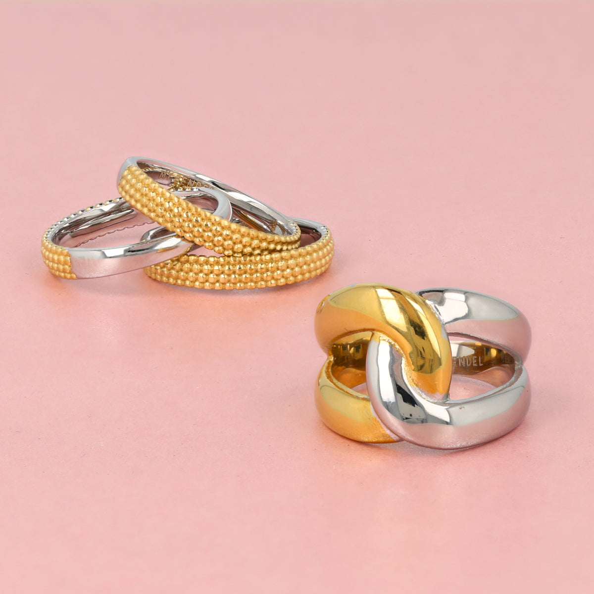 Bicolor Ring – Goud & Zilver - My Bendel
