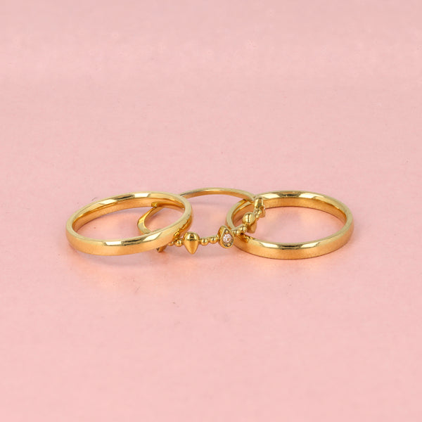 Ringset mit Zirkonia