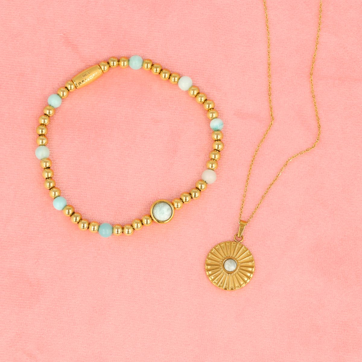 Sieraden set met Amazonite