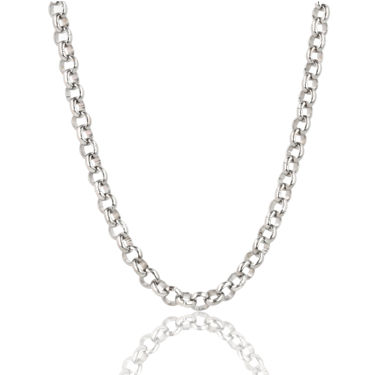 Gliederkette • 43 cm • Silber