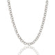 Gliederkette • 43 cm • Silber