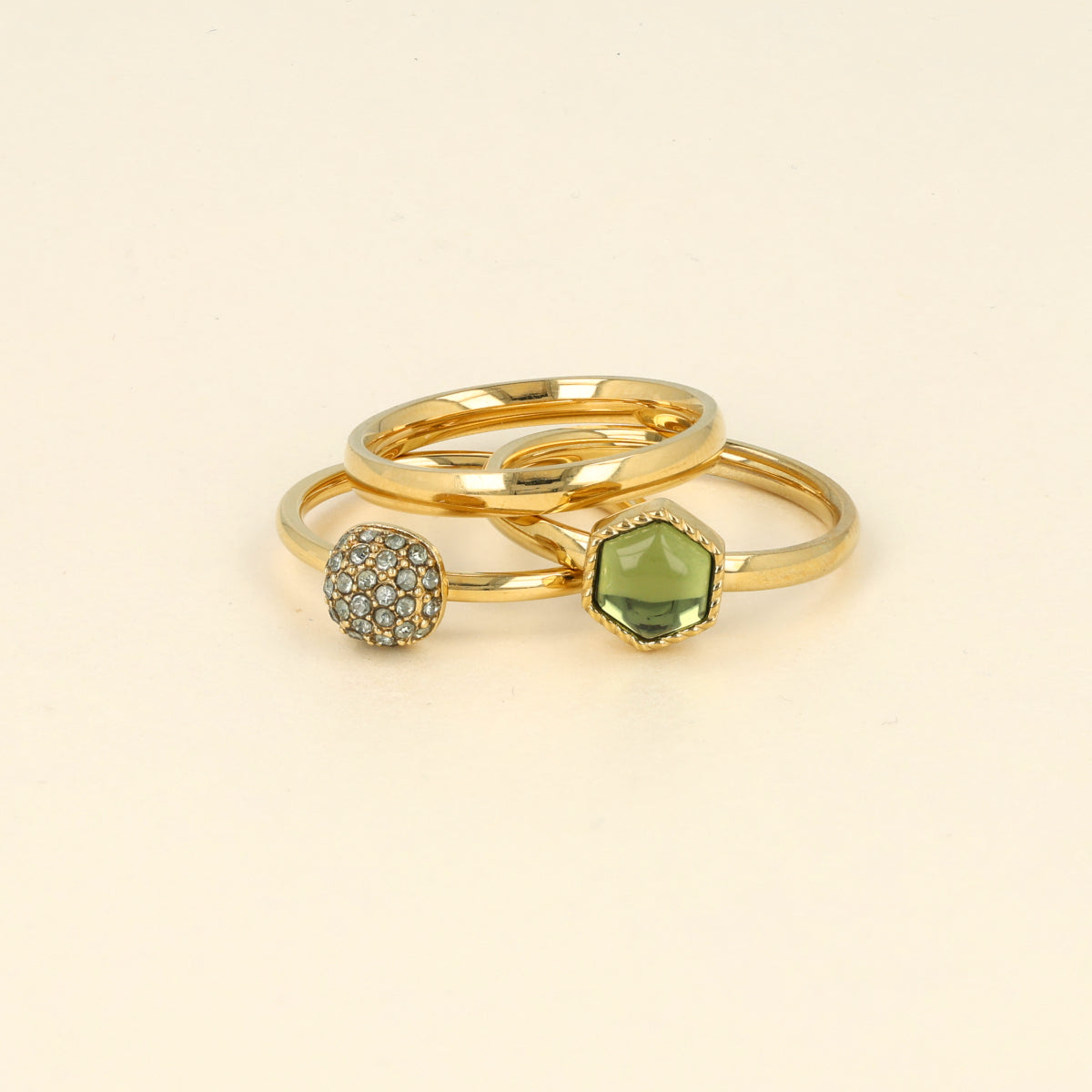 Ringen set groen