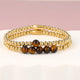 Tiger Eye armbanden set