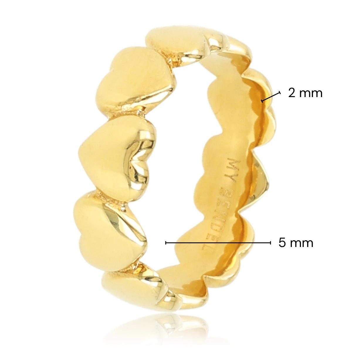 Harten Ring • Goud
